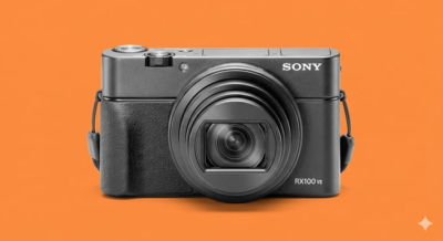 Fotocamera compatta utilizzata per la raccolta di prove visive nelle investigazioni private.